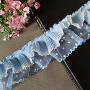 幅5.5cm レースリボン 手芸レース 裁縫 DIY ギフト包装 ハンドメイド資材 デコレーション用