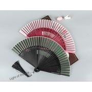 雑貨 舞扇子手つくり  扇子  携帯に便利な折り畳み式 和風扇子