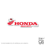 HONDA×ハローキティ ダイカットステッカー ロゴ サンリオ バイク 車 sanrio キャラクター グッズ LCS1721