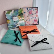 薄型 ギフトボックス ペーパーボックス 紙箱 ハンカチサイズ 雑貨 ギフト プレゼント