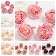 高級感 あふれる 造花 バラの 完成品ヘッド DIYヘアアクセサリー 簪用デコレーションパーツ