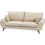 【売り切れごめん】 【抗菌生地仕様】ソファ ノバック 3P BE 74173