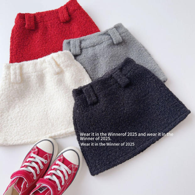 【2025秋冬新作】韓国風 子供服  　スカート 90cm～150cm 4色