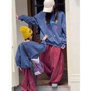 【2025新作】子供服 韓国風子供服 ベビー服 可愛い  親子服  パーカー 90-150cm 2色