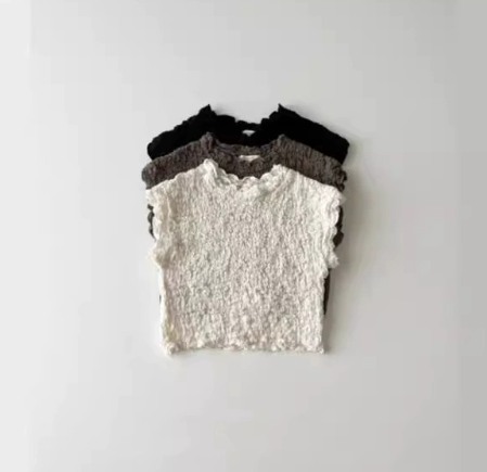 【2025夏新作】韓国風 子供服★Tシャツ★トップス★80-120CM 3色