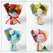 母の日ギフト 3本入り パラ 記念日 ソープフラワー 枯れないお花 シャボンフラワー 誕生日