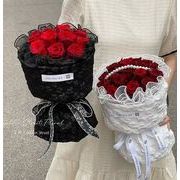 ★DIY材料★ギフト包装資料 ブーケの包装材料 フラワー包装★ 2色