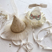 2025年新品★子供用★帽子　パーティーお祝い帽★ 2色