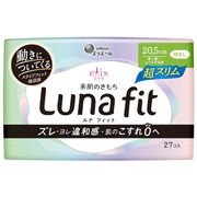 【アウトレット】エリス 素肌のきもち ルナフィット超スリム 多い昼-ふつうの日用 羽なし 21.5cm 27個入
