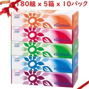 エルモア ティシュー 200組 1ケース5箱入り x 12パック