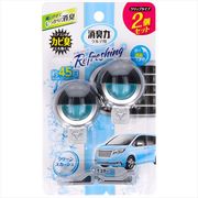 クルマの消臭力　クリップタイプ　クリーンスカッシュ