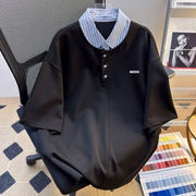 トップス  メンズ Tシャツ  半袖 アメカジ  ブラウス ポロシャツ