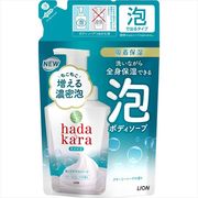 ｈａｄａｋａｒａ（ハダカラ）ボディソープ　泡で出てくるタイプ　クリーミーソープの香り　詰替え用