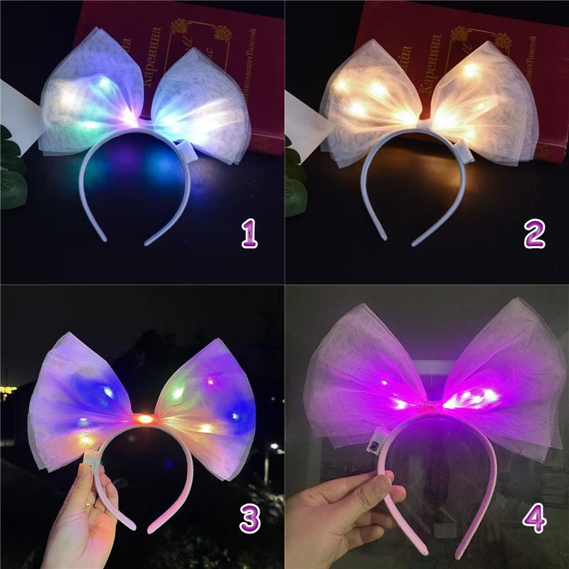 2025人気新品!☆髪飾り☆ヘアアクセサリー☆光るカチューシャ
