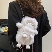 キッズ バッグ 子供用 かばん ぬいぐるみバッグ ショルダーバッグ 斜めがけ