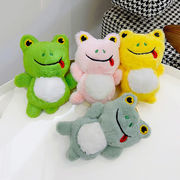 全4色 かわいい ふわふわ  ぬいぐるみ バレエのカエル の キーホルダー カエル アクセサリー カエル 雑貨