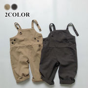 秋冬 子供服 サロペットパンツ オーバーオール ボトムス