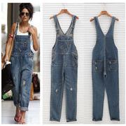 レディースサロペット パンツ オーバーオール ずぼん サロペット ゆったりオールインワン