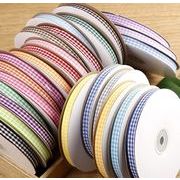 2023.5★ラッピングリボン★アクセサリーDIY★リボンテープ★チェック柄