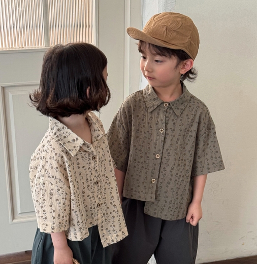2025夏新作 韓国風子供服 キッズ服 半袖 トップス Tシャツ 男女兼用 カジュアル 80-140cm