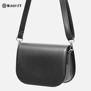 【2025年春の新作】PUレザー ラウンドボックスタイプ ミニショルダーバッグ／MinoriTY