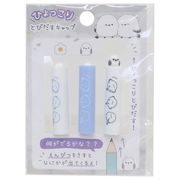 【文房具】ずっとシマエナガ ヒョッコリ鉛筆キャップ メロウエナガ