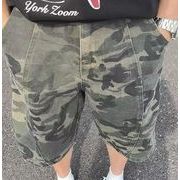 春夏新作 メンズ  ボトムス カジュアルパンツ 	迷彩柄 ショットパンツ ショートパンツ 運動用 男