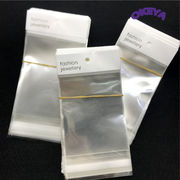 小分け袋　OPP袋　透明袋　粘着テープ付き　クリアカラー　ラッピング　梱包材質　包装袋　8サイズ展開
