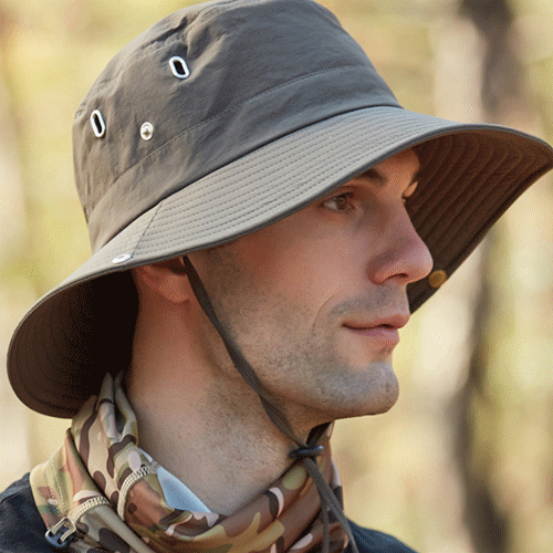 サーフハット 日よけ帽子 メンズ サファリハット 帽子 ハット 通気性 お釣り 山登り アウトドア