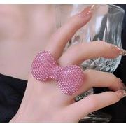 超人気★韓国アクセサリー★女性の指輪★指輪★リング★ファッション  リボンリング