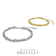 ▼MAGGIO▼ボリュームチェーンステンレスブレスレット