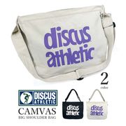 全2色 DISCUS ディスカス ビッグロゴプリント ショルダービッグバッグ 大き目