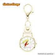 【腕時計】おさるのジョージ レザーKCウォッチ WH