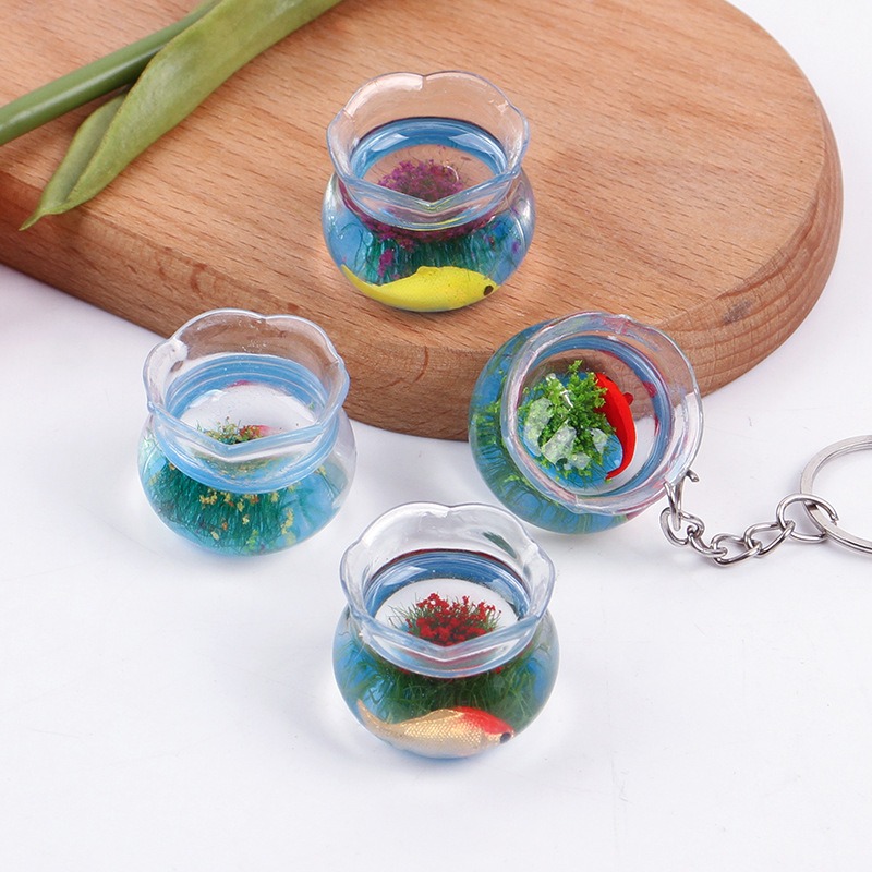 金魚入り巾着キーホルダー作成キット／1セット売り – SUNHOSEKI