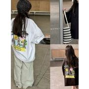 2025年新品 韓国風子供服  女の子 トップス  半袖  Tシャツ カジュアル   2色 90cm-170cm