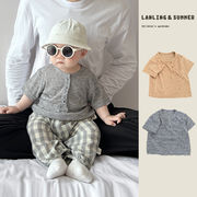 「2025」子供服★トップス★Tシャツ★ズボン★韓国風子供服★3色73cm～110cm