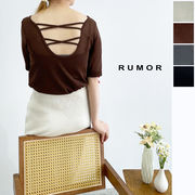 【2025新作】シアーバックオープンプルオーバー