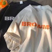 2025春夏新作 メンズ 男 カジュアル  半袖 丸首 プリント トップス Tシャツ インナー M-3XL