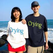 2025新作  トップス   ラウンドネック  半袖Tシャツ   ストリート系  夏服  男女兼用
