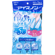 アイスノン 冷んやりタオル 個包装 無香料 1枚入×5包入