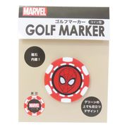 【アウトドアグッズ】スパイダーマン ゴルフマーカー コイン型 マークウェブ