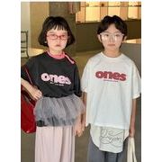 2025新作　キッズ　トップス　Tシャツ　半袖　２色　★90ー150