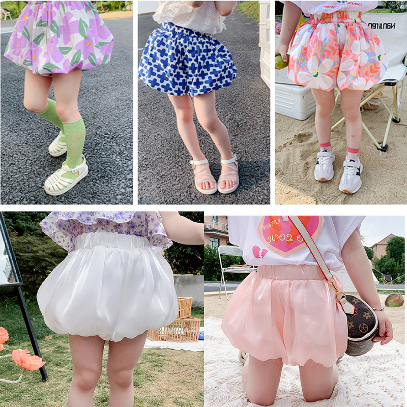 2025年夏新品★韓国風子供服★パンツ★ショートパンツ★女の子★可愛い★5色90-130
