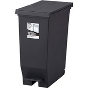 アスベル エバン 両開きペダルペール 30L ブラック A6303