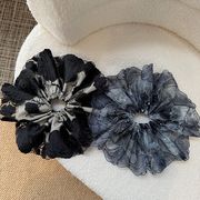 ヴィンテージ風 プリンセススタイル 染めレースフリル ヘアゴム