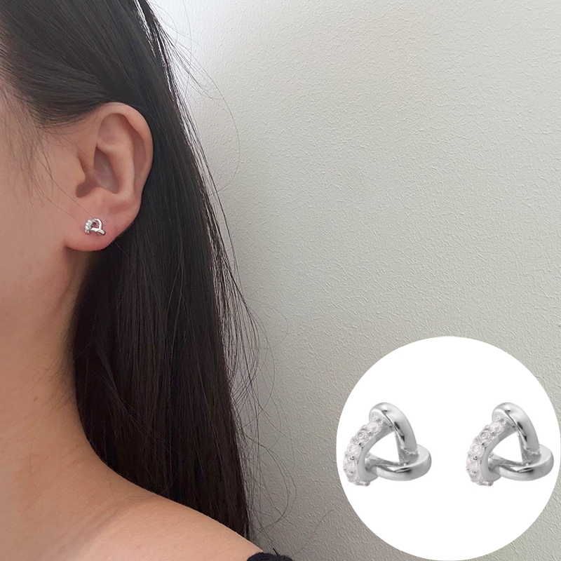 トライアングルピアス 幾何学的 三角形 S925 シルバーアクセサリー アレルギー対応 大人かわいい おしゃれ