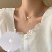 パールドネックレス S925 シルバーアクセサリー アレルギー対応 おしゃれ 大人かわいい 上品