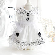 レースロリータ風スカート★小型犬服★超可愛いペット服★犬服★猫服★ペット用品★ネコ雑貨