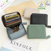スキミング防止！ 牛本革 財布 コインケース カード入れ レディース 小銭入れ 全14色 男女兼用 上品