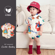 「2025」子供服★ロンパース★袖なし★ベビー★韓国風子供服★66cm～90cm